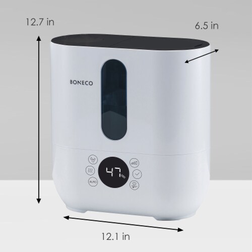 Boneco U350 Top Fill Ultrasonic Humidifier w/ Warm or Cool Mist and LED Display Perspective: top