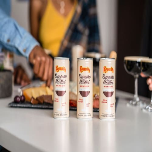 Kahlua Espresso Style Martini Can Perspective: top