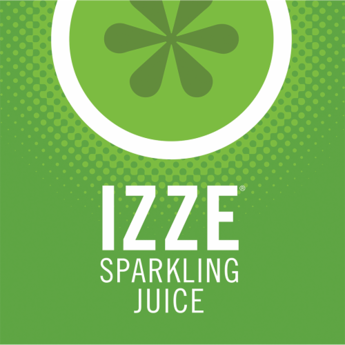 IZZE® Sparkling Juice 4 Pack Apple Flavored Juice Drink Perspective: top