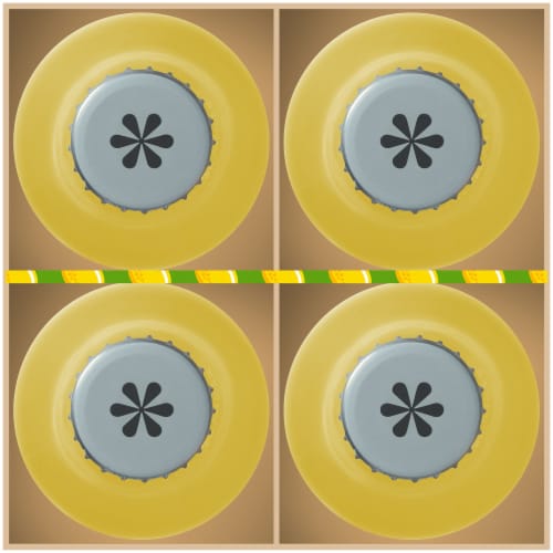 Izze® Sparkling Juice Lemon Flavored Juice Drinks Perspective: top