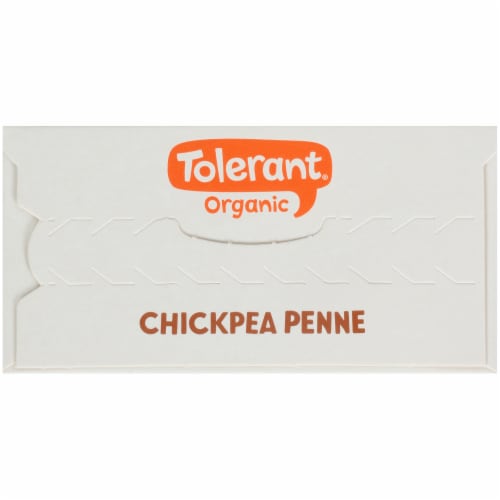 Tolerant® Organic Chickpea Penne Pasta Perspective: top
