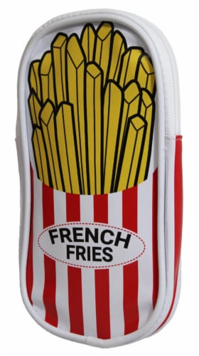 Inkology® Assorment Junk Food Pencil Pouch Perspective: top