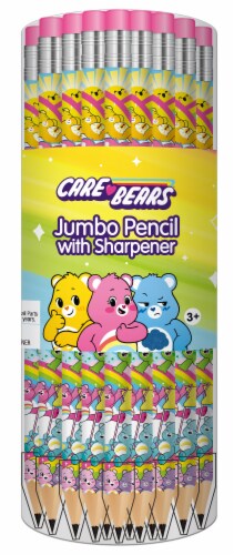 Care Bears Jumbo Pencil + Sharpener Perspective: top