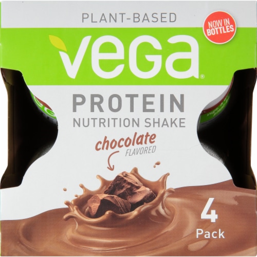 Vega Chocolate Protein Nutrition Shakes Perspective: top