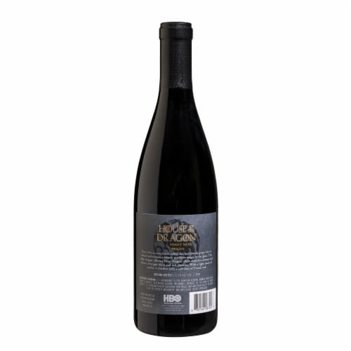 House Of The Dragon Pinot Noir Oregon Red Wine Perspective: top
