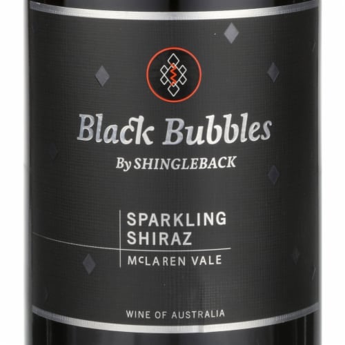 Shingleback Black Bubbles Sparkling Shiraz Perspective: top