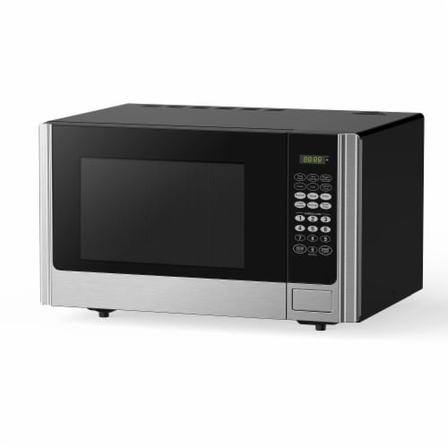 Black+Decker 900 Watt 0.9 Cubic Feet Counter Microwave Oven, Stainless  Steel, 1 Piece - Kroger