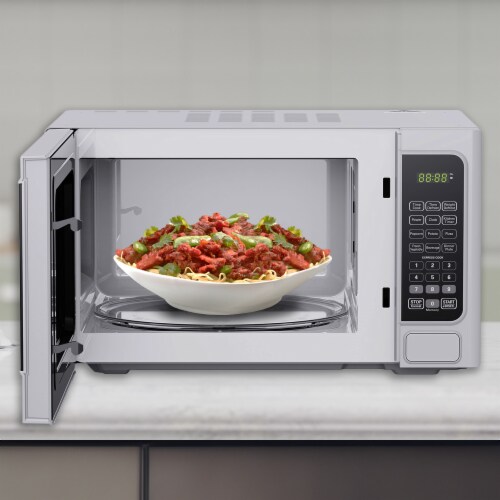 Black+Decker 1000 Watt 1.1 Cubic Feet Countertop Table Microwave Oven,  White, 1 Piece - Kroger