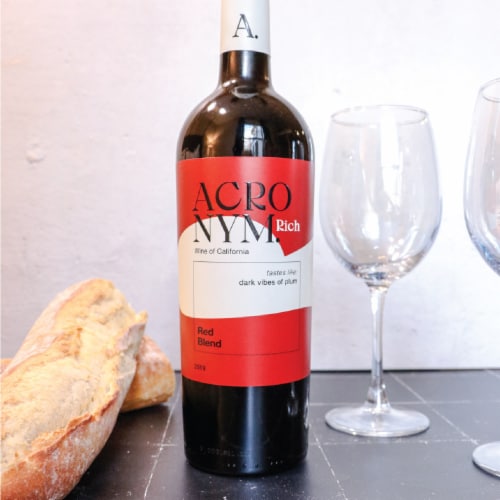 Acronym Rich Red Blend Red Wine Perspective: top