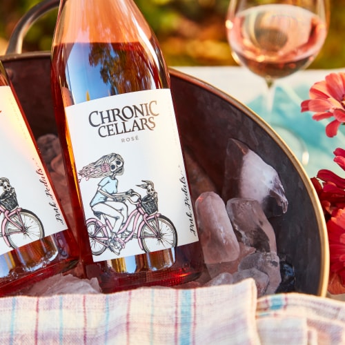 Chronic Cellars Pink Pedals Rose California Wine Perspective: top