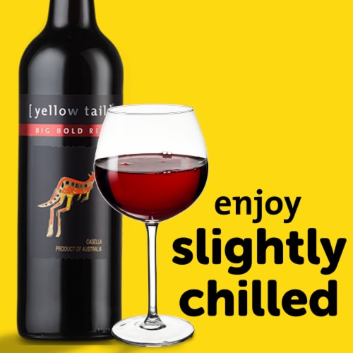 Yellow Tail Big Bold Red Blend-Australia Australia Perspective: top