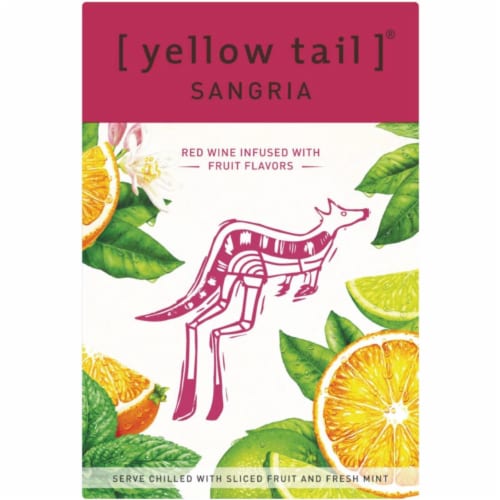 Yellow Tail Australia Fruits Sangria Perspective: top
