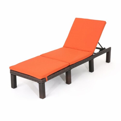 Noble house wicker chaise lounge discount