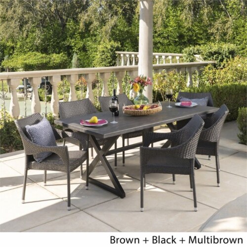 Grayson 7 piece outdoor dining set deals