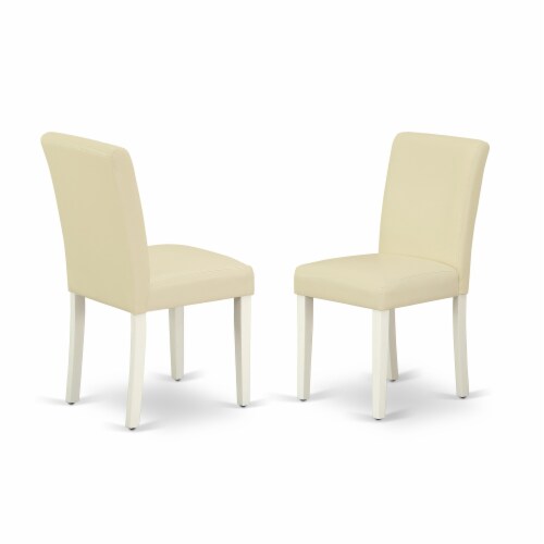 V797VE703-5 5Pc Table set-a table & 4 Chairs with Brown Color Linen Fabric Perspective: top