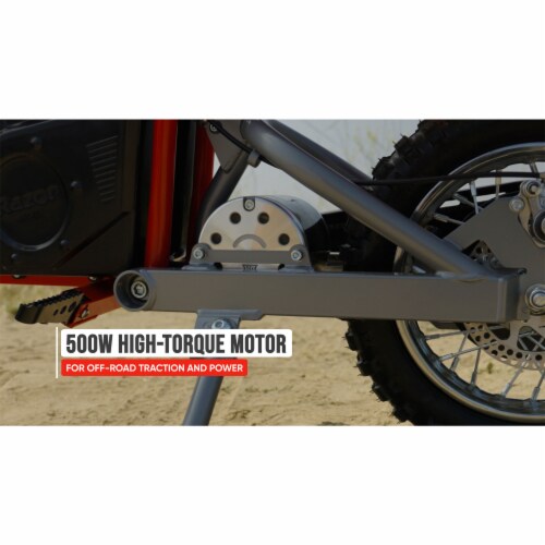 Razor MX500 Dirt Rocket 36V Electric Toy Motocross Dirt Bike Red 2 Pack 2 Piece Harris Teeter