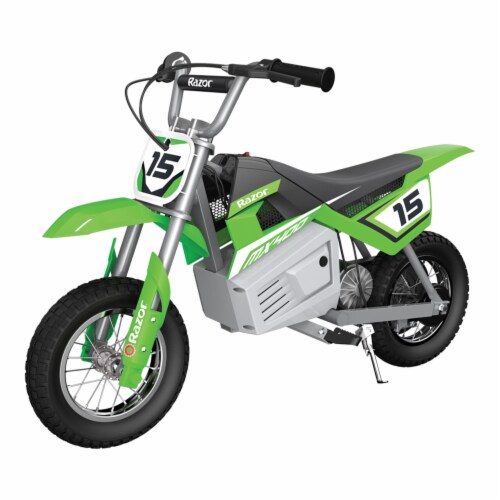 Razor MX400 Dirt Rocket Electric Motocross Motorcycle Bikes, 1 White & 1  Green, 1 Piece - Fry's Food Stores