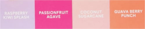 eos® 100% Natural Organic Lip Balm Tropical Variety Pack Perspective: top