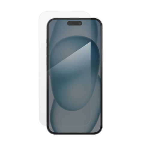 ZAGG® Iphone Glass Elite Tempered Glass Screen Protection Perspective: top