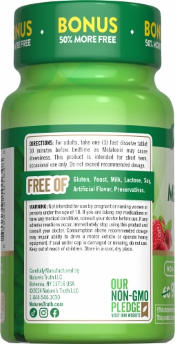 Nature's Truth Melatonin 5 mg Perspective: top