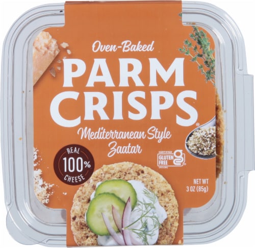 ParmCrisps® Oven-Baked Mediterranean Zaatar Perspective: top