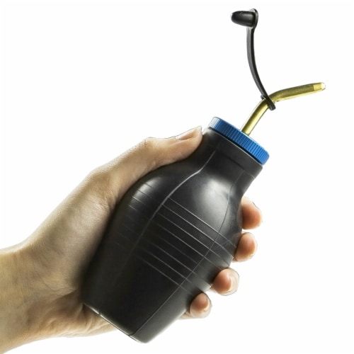 Ivation Bulb Duster, Handheld Powder Sprayer, 7" Extendable Diatomaceous Earth Applicator Perspective: top