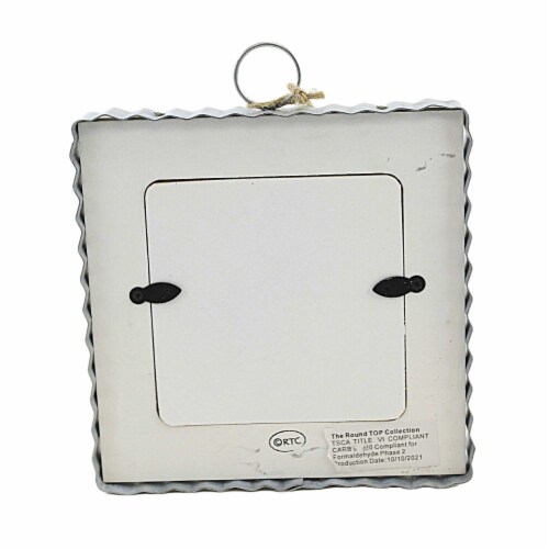 Round Top Collection Birthday Candle Photo Frame Wood Picture Celebrate Y22024 Perspective: top