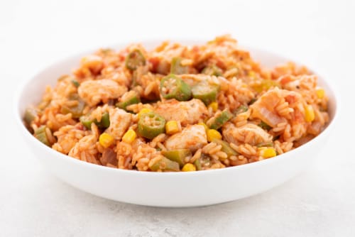 Home Chef Value Kit Chicken Jambalaya Perspective: top