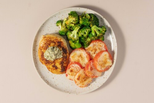 Home Chef® Meal Kit Roasted Garlic Butter Chicken Perspective: top