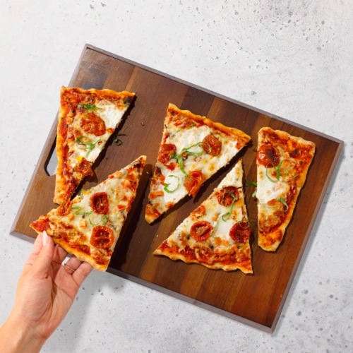 Home Chef® Margherita Flatbread Perspective: top
