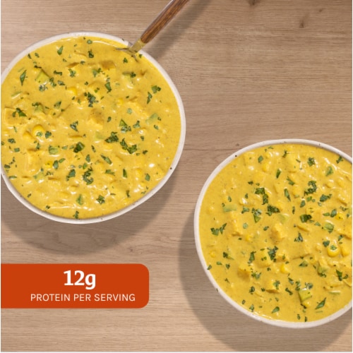 Home Chef® Heat & Eat Indian Style Chicken Curry Soup Perspective: top