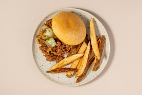 Home Chef® Meal Kit Spicy Sloppy Joes Perspective: top