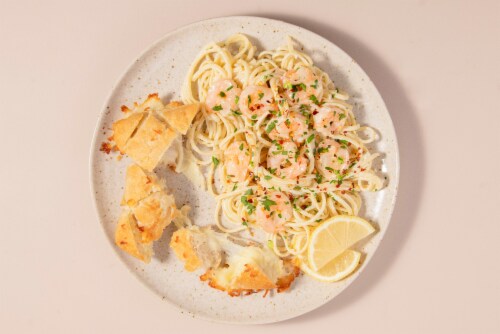 Home Chef Shrimp Scampi Kit Perspective: top