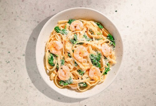 Home Chef® Garlic Herb Shrimp Perspective: top