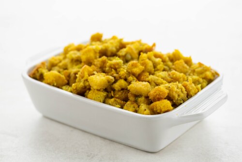 Home Chef Cornbread Stuffing Perspective: top