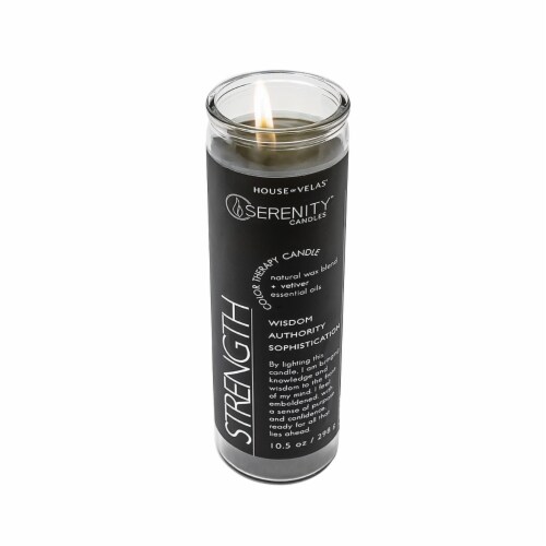 House of Velas Jar Candle Strength Perspective: top