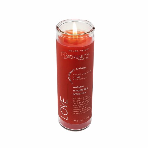 House of Velas Jar Candle Love Perspective: top