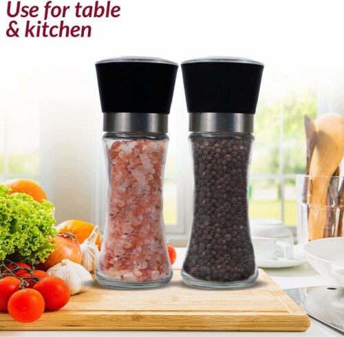 Himalayan Chef Pink Salt and Black Pepper Grinder Set, 1 - Fred Meyer