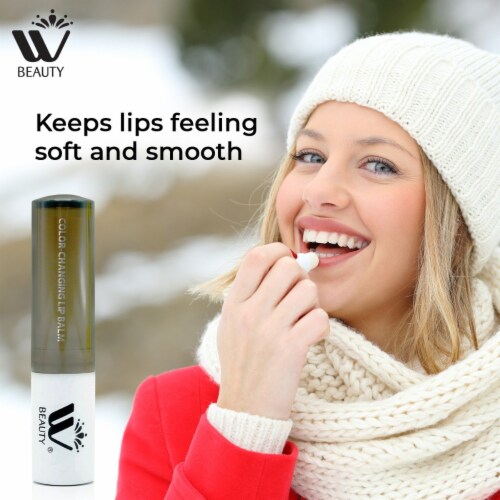 Tinted Chapstick, Infused with Natural Plant Essence & Vitamin E, Provide Hydration, 6 Pack Perspective: top