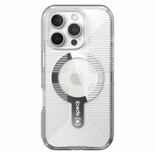 Speck® Gemshell® Grip MagSafe for Apple IP16 Case - Clear Perspective: top