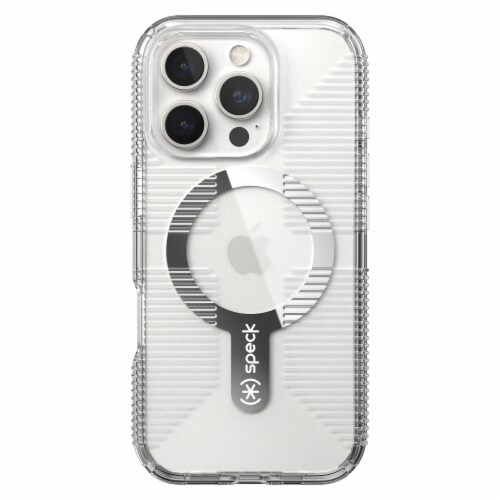 Speck® Gemshell® Grip MagSafe for Apple IP16PRO Case - Clear Perspective: top