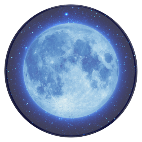 PopSockets PopGrip - Over the Moon Perspective: top