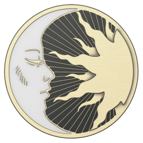 PopSockets PopGrip Premium - Enamel Lunar Dreams Perspective: top