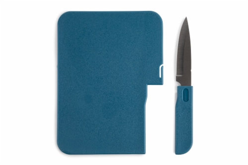 Core Home 2-in-1 Bar Board & Paring Knife Set - Assorted Colors Perspective: top