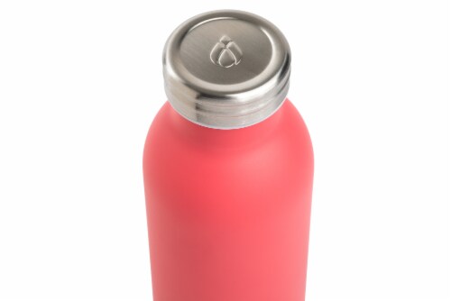 Manna Retro Water Bottle - Pink Perspective: top