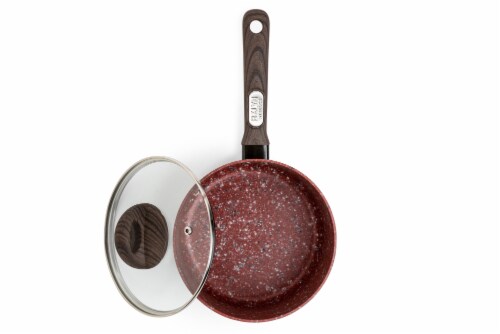 Brooklyn Steel Co. Gravity Collection Aluminum Nonstick Saucepan Perspective: top