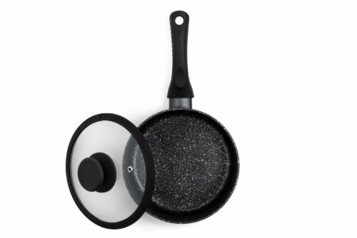 Brooklyn Steel Co. Milky Way 28-Pc. Nonstick Aluminum Cookware Set - Black