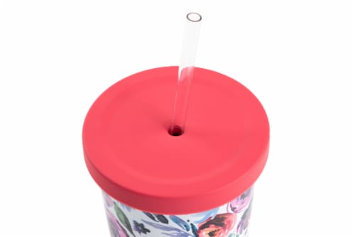 Manna Chilly Floral Tumbler - Pink Perspective: top