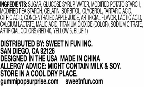 Gummi Pop Surprise!™ Dinoz Toy and Candy Ball Perspective: top
