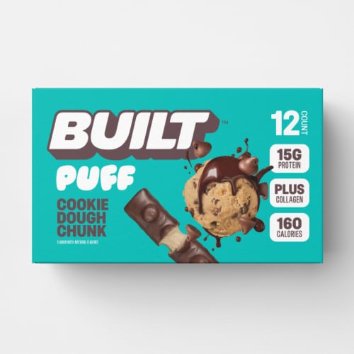 Built™ Cookie Dough Chunk Protein Bar Case Lot Sale Perspective: top